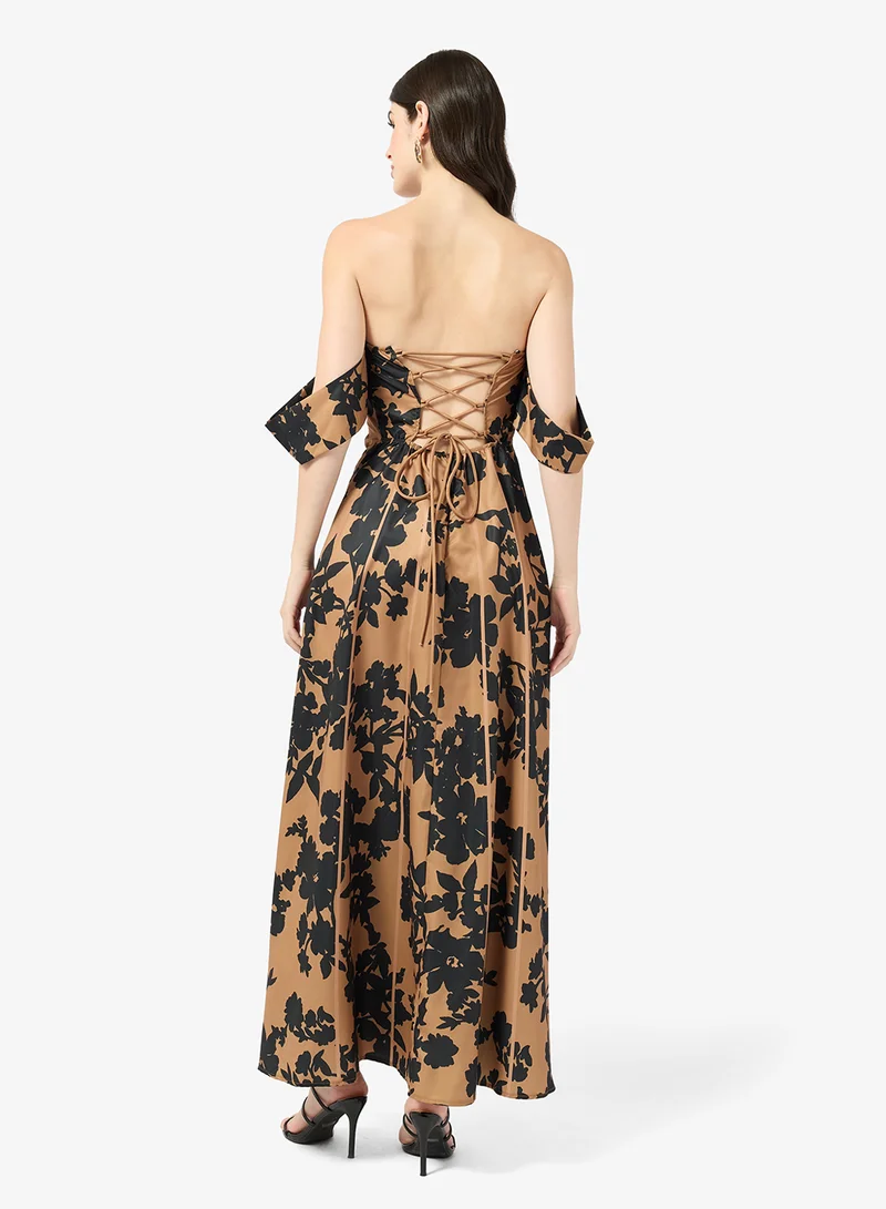 ايلا Printed A-line Dress